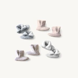 RH Baby & Child Heathered Plush Kids Booties